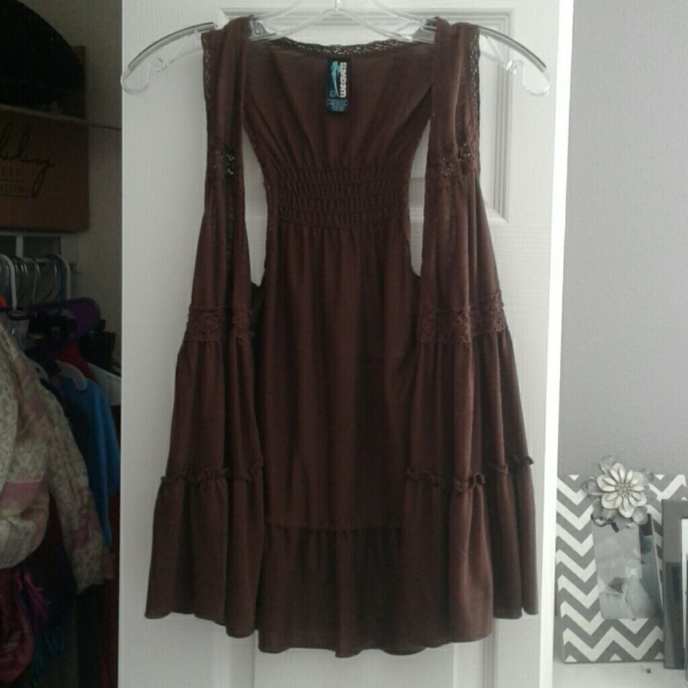 Cute Brown Vest